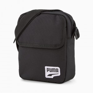 Bolsas Puma Originales Futro Compact Portable Negros | 61230NWBH