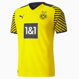 Camiseta Puma BVB Home Replica Amarillos Negros | 14923FQXK