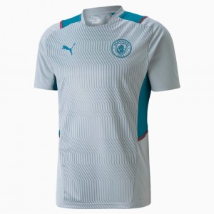 Camiseta Puma Manchester City Entrenamiento Quarry / Ocean Depths | 60859VOZW