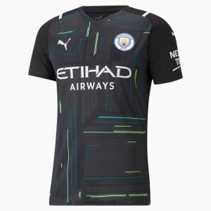 Camiseta Puma Manchester City Goalkeeper Replica Negros Blancos | 83019MWQH