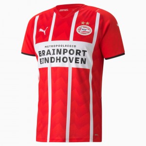 Camiseta Puma PSV Home Replica Rojos Blancos | 32710JACF