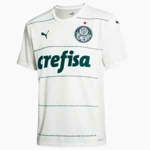 Camiseta Puma Palmeiras Away Replica Football Blancos | 47062TCNG