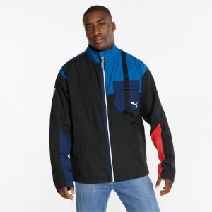 Chamarras Puma BMW M Motorsport Statement Woven Negros | 60759QVTJ