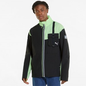 Chamarras Puma BMW M Motorsport Statement Woven Verdes | 06895HADB
