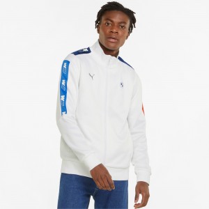Chamarras Puma BMW M Motorsport T7 Pista Blancos | 06483XNHQ