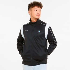 Chamarras Puma BMW M Motorsport T7 Pista Negros | 57619OVGQ