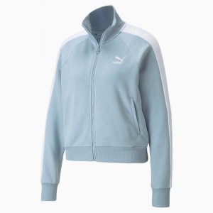 Chamarras Puma Iconic T7 Pista Azules | 56328TKVC