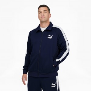 Chamarras Puma Iconic T7 Pista BT Blancos | 48932ZLMD