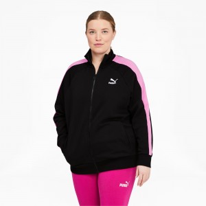 Chamarras Puma Iconic T7 Pista PL Negros | 47215OZQB
