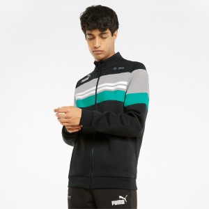Chamarras Puma Mercedes F1 SDS Negros | 39428LBNX