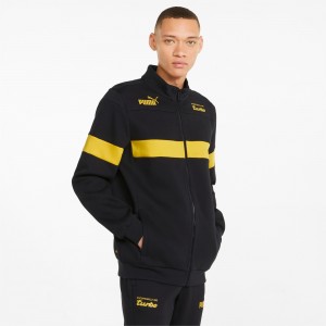 Chamarras Puma Porsche Legacy SDS Sweat Negros | 54629RPHQ