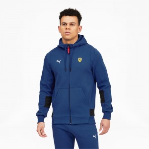 Chamarras Puma Scuderia Ferrari Race Encapuchado Sweat Limoges | 86054KLOJ