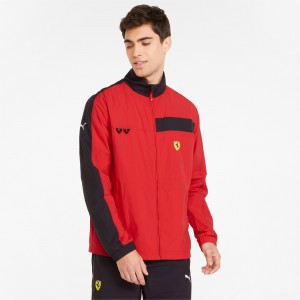 Chamarras Puma Scuderia Ferrari Race Statement Rosso Corsa | 50274TFJU