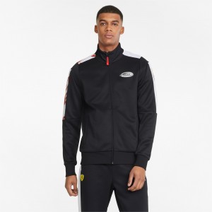Chamarras Puma Scuderia Ferrari Race T7 Pista Negros | 76192YNFH
