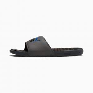 Chanclas Puma Cool Cat Negros Azules | 42698PQNE