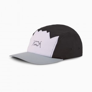 Gorras Puma Basketball Five-Panel Negros | 45263OJFV