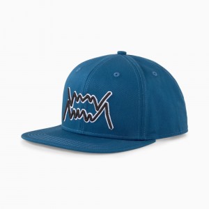 Gorras Puma Basketball Pro Azules | 91763CBKE
