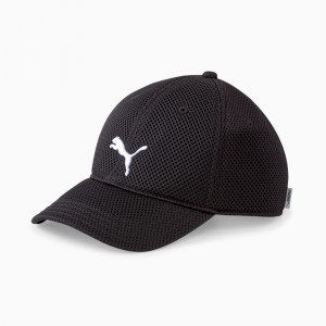 Gorras Puma Entrenamiento Mesh Correr Negros | 79530EXUT