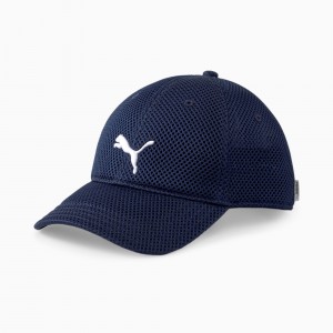 Gorras Puma Entrenamiento Mesh Correr Peacoat | 87026ZNFI