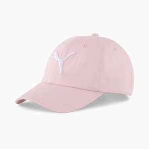 Gorras Puma Essentials Rosas | 26453WBMG