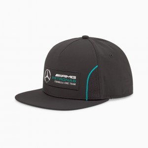 Gorras Puma Mercedes F1 Planos Brim Negros | 67928OWFL