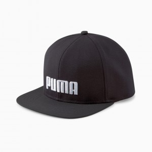 Gorras Puma Planos Brim Negros | 74519TYEC