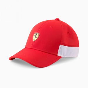 Gorras Puma Scuderia Ferrari SPTWR Race Baseball Rosso Corsa | 74058YMFL