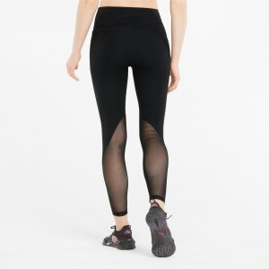 Leggins Puma Flawless High Cintura 7/8 Entrenamiento Negros | 19637UXFO