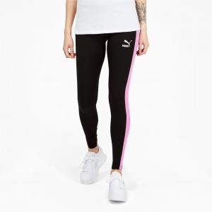 Leggins Puma Iconic T7 Negros | 39680VWMX