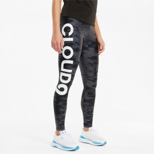Leggins Puma PUMA x CLOUD9 Printed Esports Negros | 27819FABQ