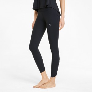 Leggins Puma Studio Foundation 7/8 Entrenamiento Negros | 29758MCGJ