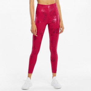 Leggins Puma ellaVATE Eversculpt Entrenamiento Rojos | 67432BNAJ