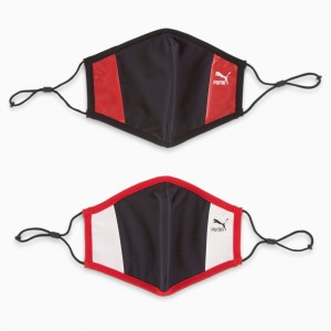 Mask Puma PUMA Face Mask (Set of 2) Negros | 51826EFWG