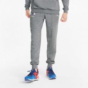Pantalon Deportivo Puma BMW M Motorsport Essentials Medium Gray Heather | 60327IHZJ