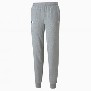 Pantalon Deportivo Puma BMW M Motorsport Essentials Medium Gray Heather | 27340IDGB