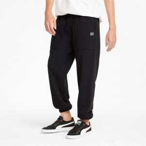 Pantalon Deportivo Puma Downtown Negros | 32465DKGR