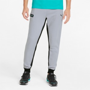 Pantalon Deportivo Puma Mercedes F1 Plateados | 83567PJGW