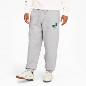 Pantalon Deportivo Puma PUMA x BUTTER GOODS Azules | 82569QIPE