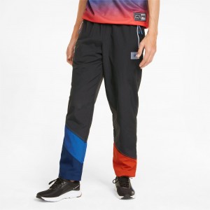 Pantalon Puma BMW M Motorsport Statement Woven Negros | 57206AMFZ
