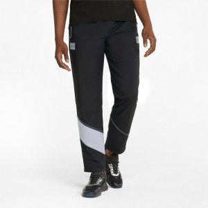 Pantalon Puma BMW M Motorsport Statement Woven Negros | 87654ERWU