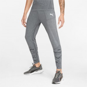 Pantalon Puma EVOKNIT Entrenamiento Negros | 06498HWAT