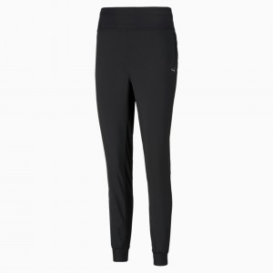 Pantalon Puma Favorite Tapered Correr Negros | 84096DIGS