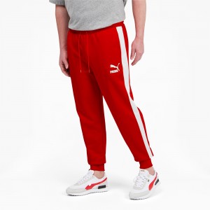 Pantalon Puma Iconic T7 Pista BT Rojos | 13602NZHV