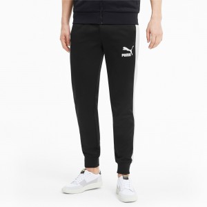 Pantalon Puma Iconic T7 Pista Negros | 69847UIPA