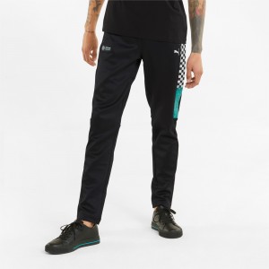 Pantalon Puma Mercedes F1 T7 Pista Negros | 49127DPYT