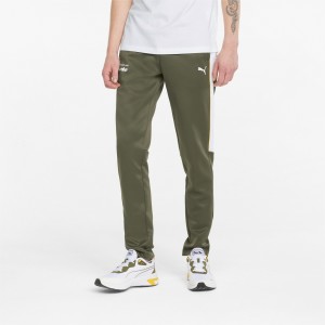 Pantalon Puma Porsche Legacy T7 Pista Verdes Oscuro | 50682ULPH