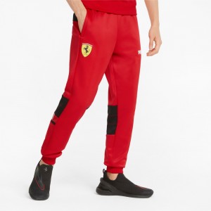 Pantalon Puma Scuderia Ferrari Race SDS Pista Rosso Corsa | 91457TWQX