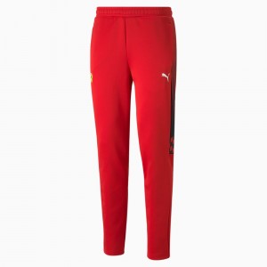 Pantalon Puma Scuderia Ferrari Race T7 Pista Rosso Corsa | 85217ZBLT