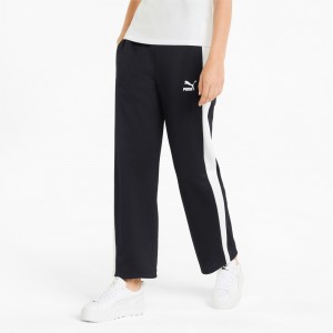 Pantalon Puma T7 Directo Negros | 30728YDWT