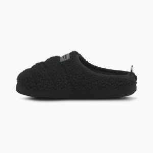 Pantuflas Puma Scuff Sherpa Negros Azules | 26140TEHI